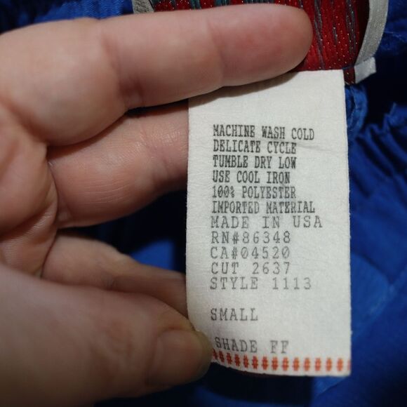 City Girl by Nancy Bolen Blue Vintage Slacks Pants Small - Picture 8 of 14